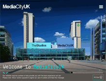 Tablet Screenshot of media-city.co.uk